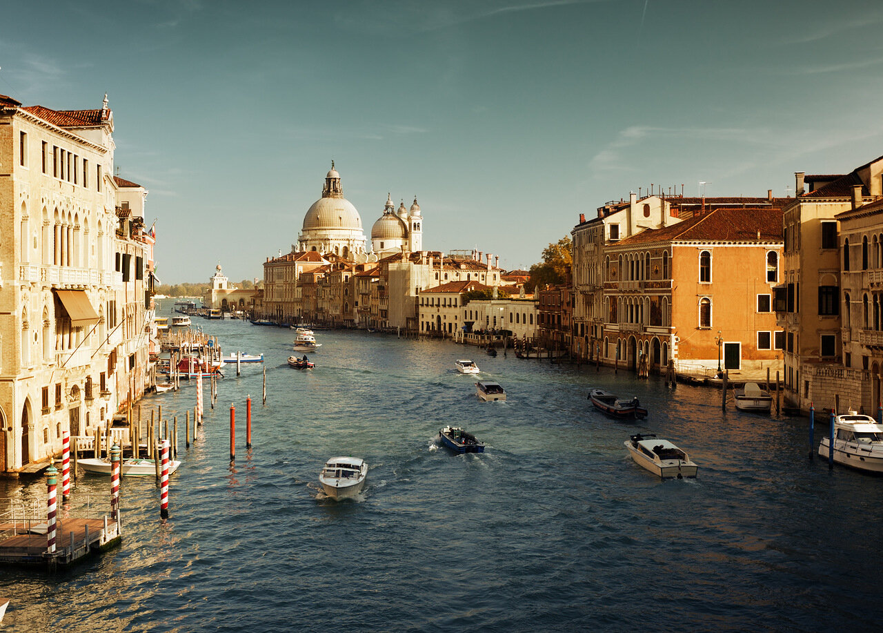 Картина на холсте Большой канал в Венеции, арт hd0016101